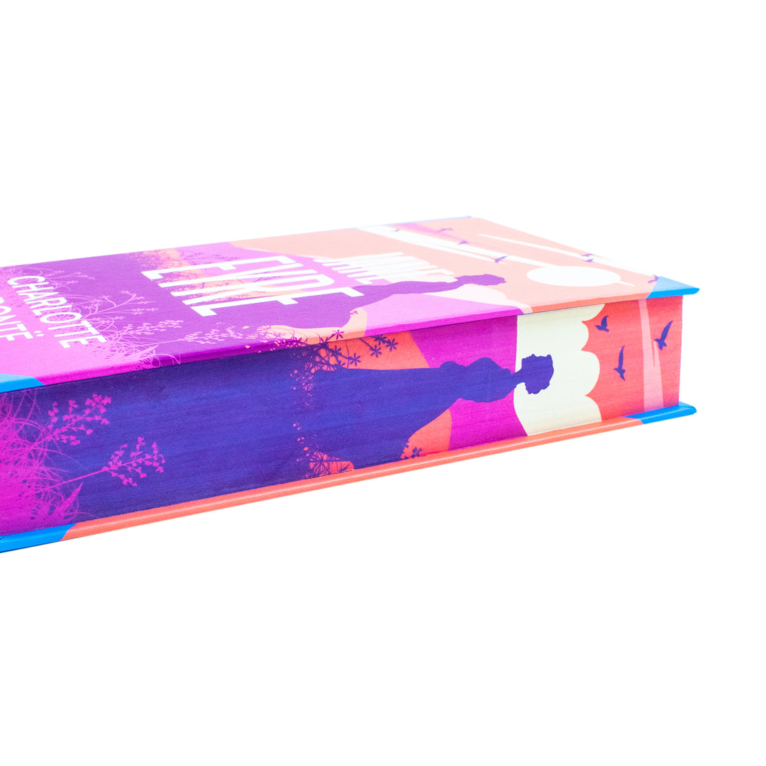 Jane Eyre Book by Charlotte Brontë – A Timeless Tale of Love, Independence, and Moral Strength | Classics Sprayed Edge Deluxe Hardcover Edition