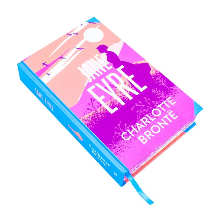 Jane Eyre Book by Charlotte Brontë – A Timeless Tale of Love, Independence, and Moral Strength | Classics Sprayed Edge Deluxe Hardcover Edition