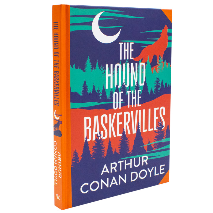 The Hound Of The Baskervilles Book By Arthur Conan Doyle | Classics Sprayed Edge Deluxe Hardcover Edition