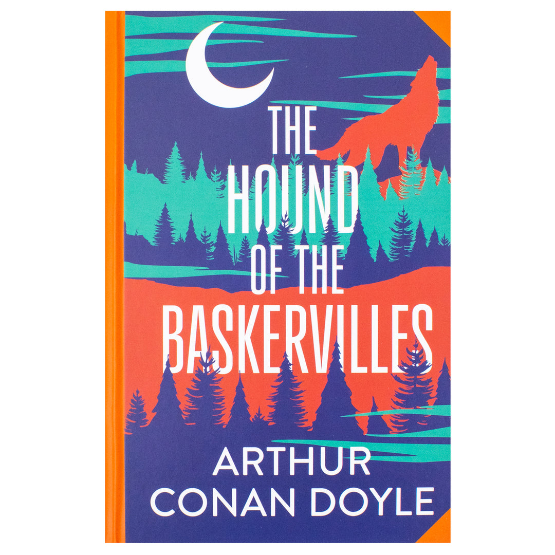 The Hound Of The Baskervilles Book By Arthur Conan Doyle | Classics Sprayed Edge Deluxe Hardcover Edition