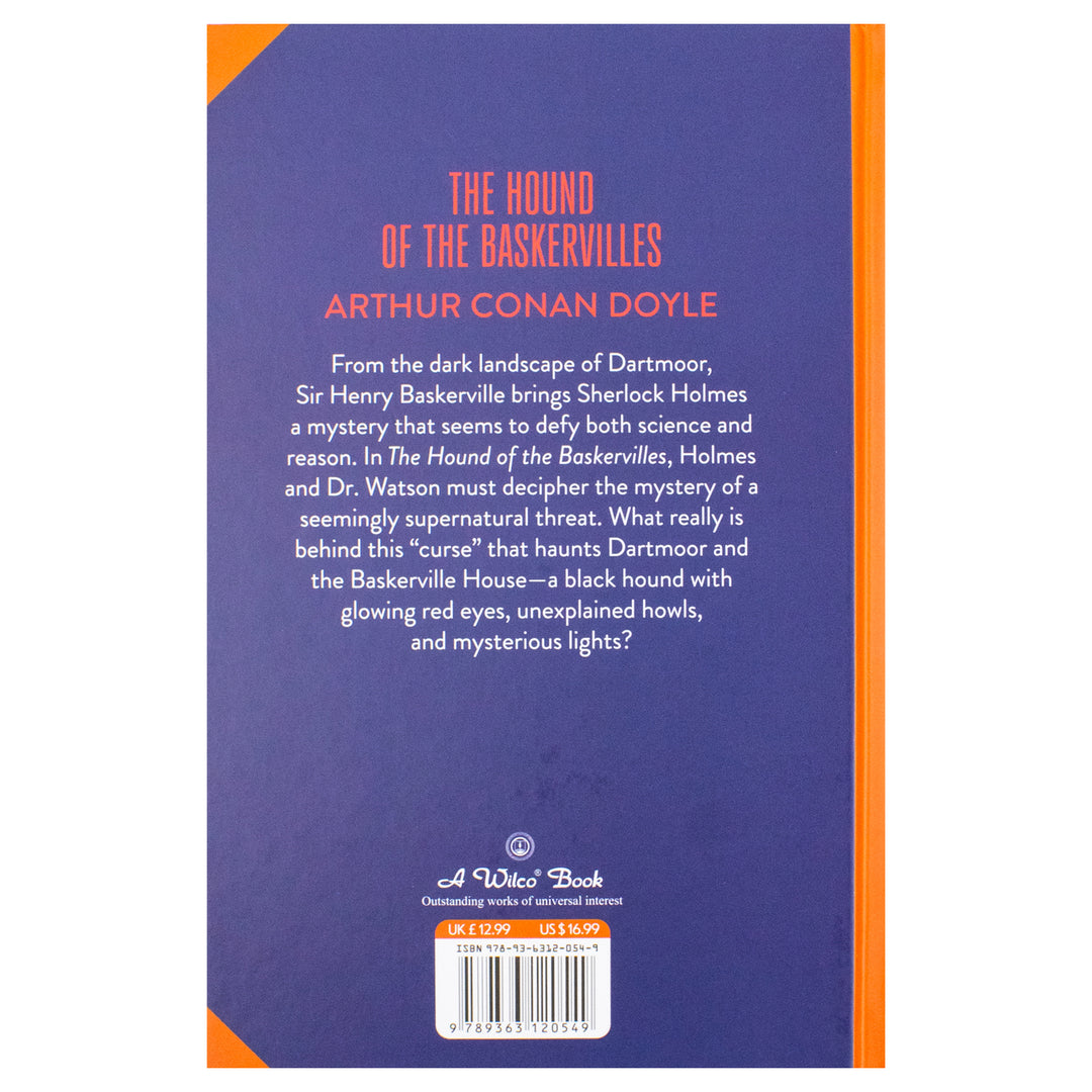 The Hound Of The Baskervilles Book By Arthur Conan Doyle | Classics Sprayed Edge Deluxe Hardcover Edition