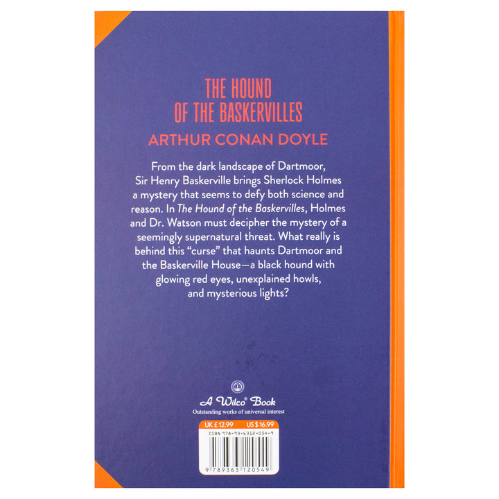 The Hound Of The Baskervilles Book By Arthur Conan Doyle | Classics Sprayed Edge Deluxe Hardcover Edition