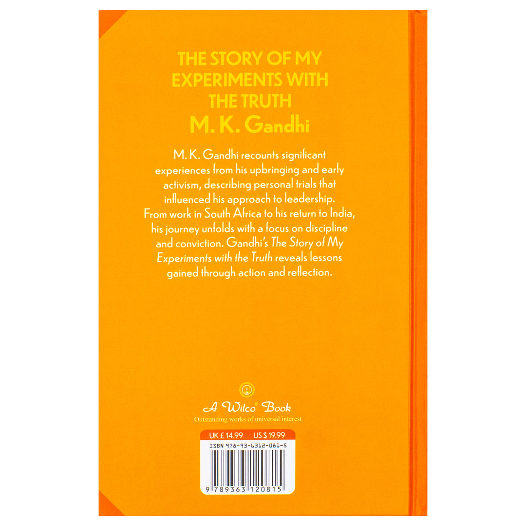 The Story Of My Experiments With The Truth Book By m.k. Gandhi