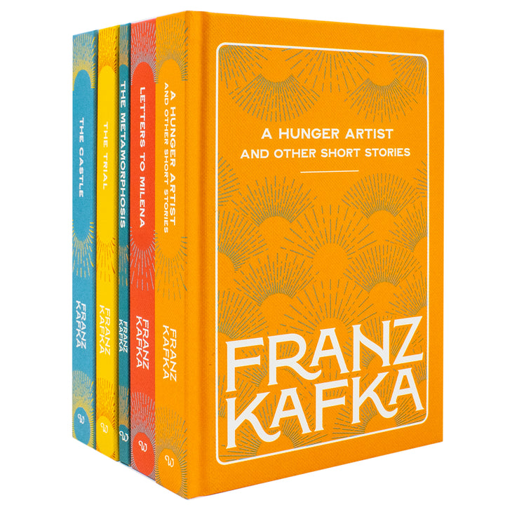 Franz Kafka Selected Works 5 Book Hardcover Box Set | The Trial, The Castle, The Metamorphosis & More | Classic Literature