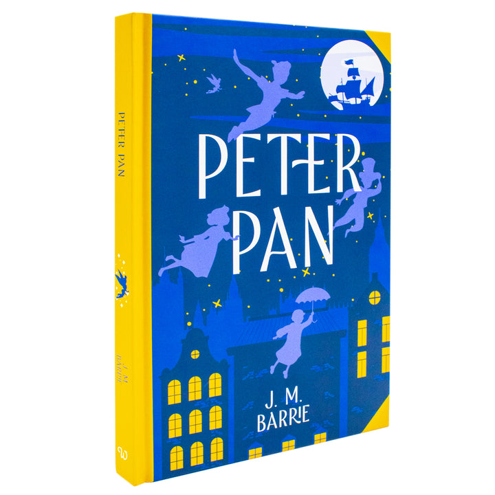 Peter Pan Book By J. M. Barrie | Classics Sprayed Edge Deluxe Hardcover Edition