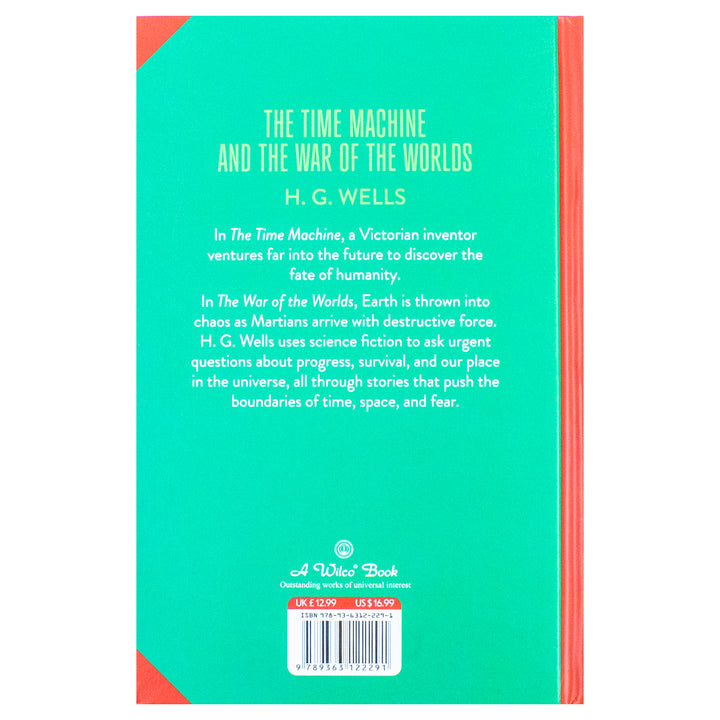 The Time Machine & The War of The Worlds by H. G. Wells (Deluxe Hardback Sprayed Edge Edition)
