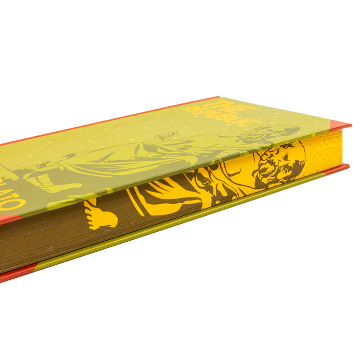 The Republic Book By Plato | Classics Sprayed Edge Deluxe Hardcover Edition