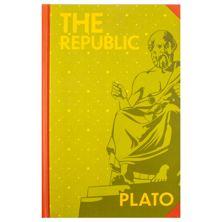 The Republic Book By Plato | Classics Sprayed Edge Deluxe Hardcover Edition
