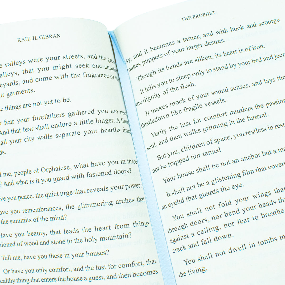 The Prophet by Kahlil Gibran | Sprayed Edge Deluxe Hardcover Edition Book– A Timeless Masterpiece of Wisdom, Love & Life