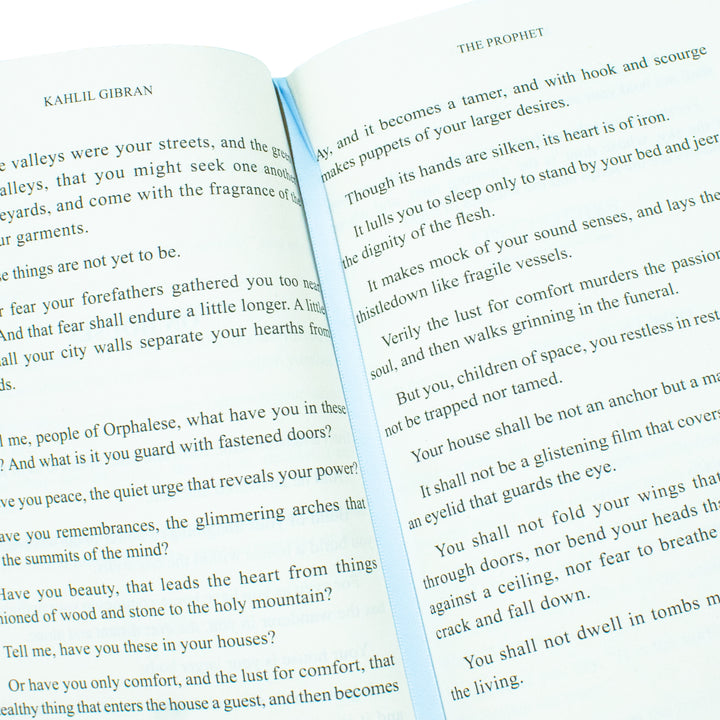 The Prophet by Kahlil Gibran | Sprayed Edge Deluxe Hardcover Edition Book– A Timeless Masterpiece of Wisdom, Love & Life