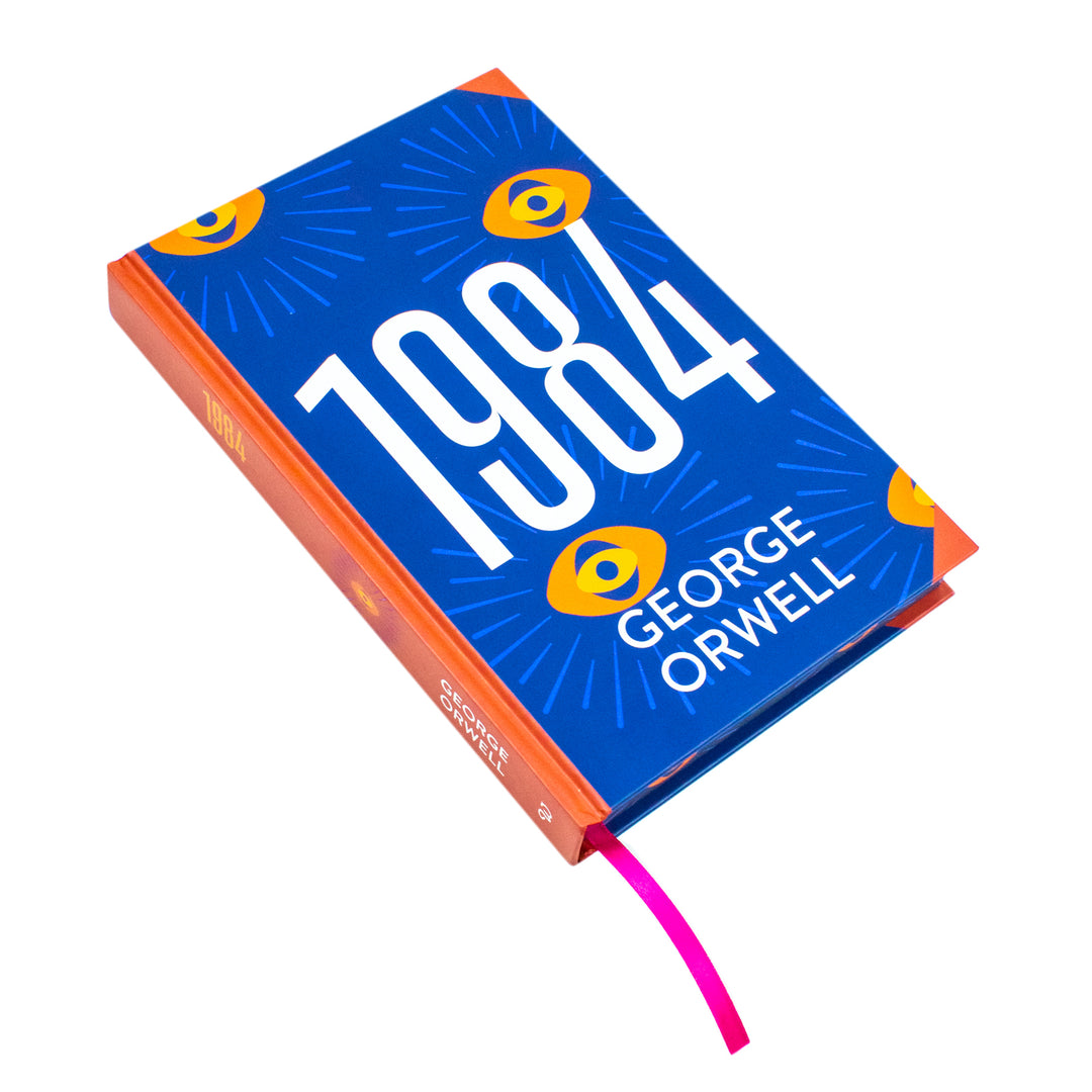1984 Book by George Orwell – A Haunting Vision of Totalitarianism, Truth, and Human Resilience | Classics Sprayed Edge Deluxe Hardcover Edition