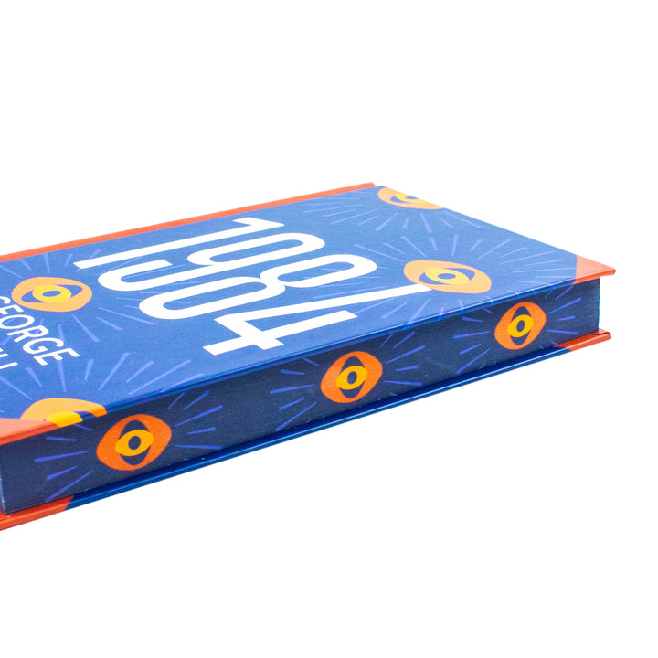 1984 Book by George Orwell – A Haunting Vision of Totalitarianism, Truth, and Human Resilience | Classics Sprayed Edge Deluxe Hardcover Edition
