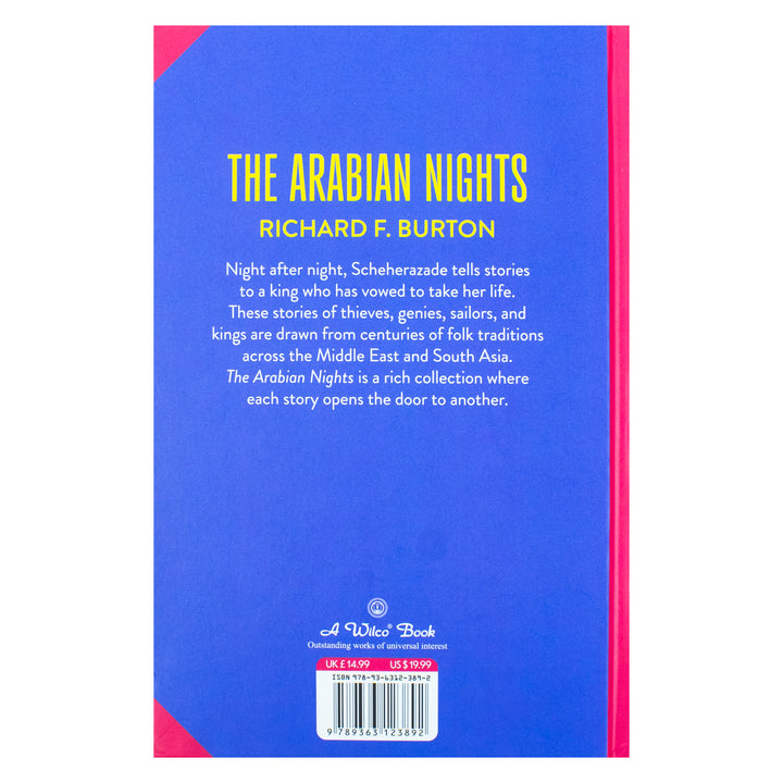 The Arabian Nights Translated by Richard F. Burton – A Mesmerising Collection of Wonder, Adventure & Timeless Folklore | Classics Sprayed Edge Deluxe Hardcover Edition
