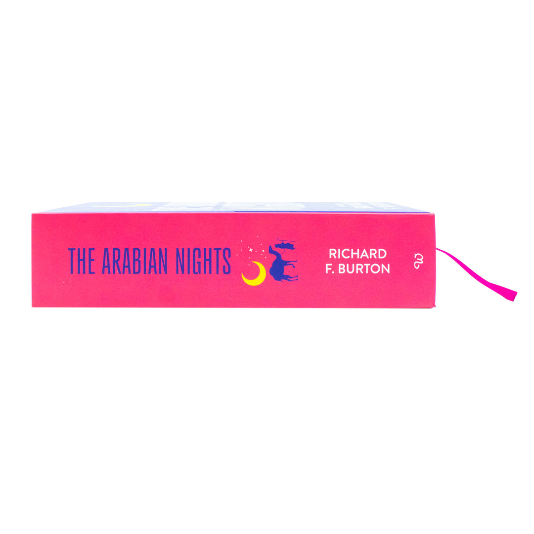 The Arabian Nights Translated by Richard F. Burton – A Mesmerising Collection of Wonder, Adventure & Timeless Folklore | Classics Sprayed Edge Deluxe Hardcover Edition