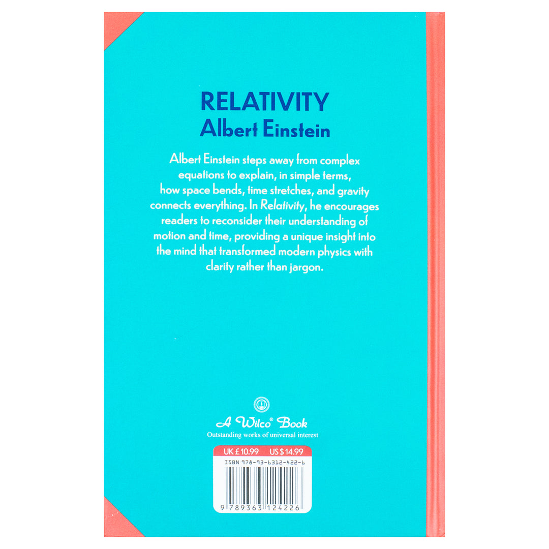 Relativity by Albert Einstein | Sprayed Edge Deluxe Hardcover Edition Book– The Groundbreaking Theory That Changed Our Understanding of the Universe