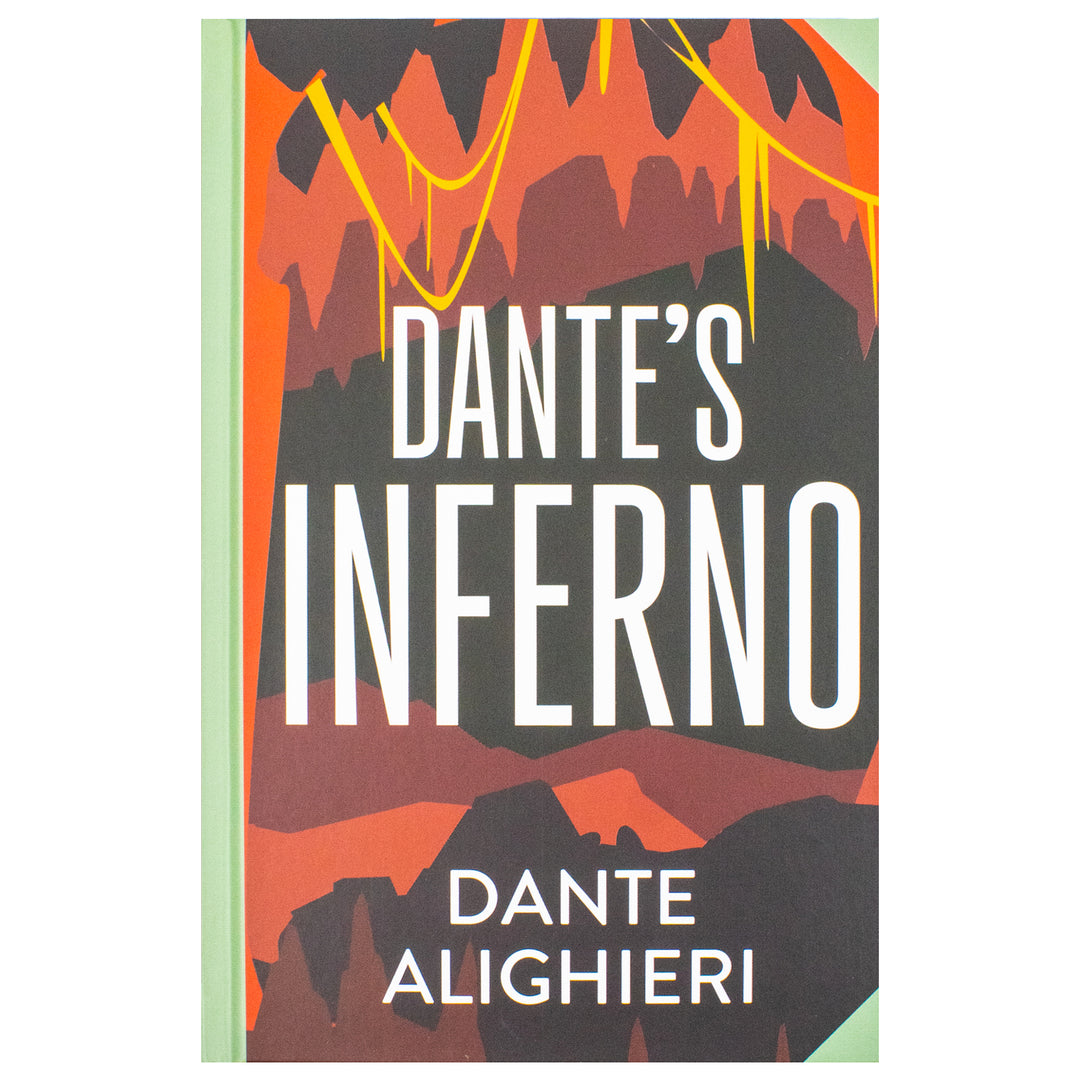 Dante's Inferno Book By Dante Alighieri | Classics Sprayed Edge Deluxe Hardcover Edition