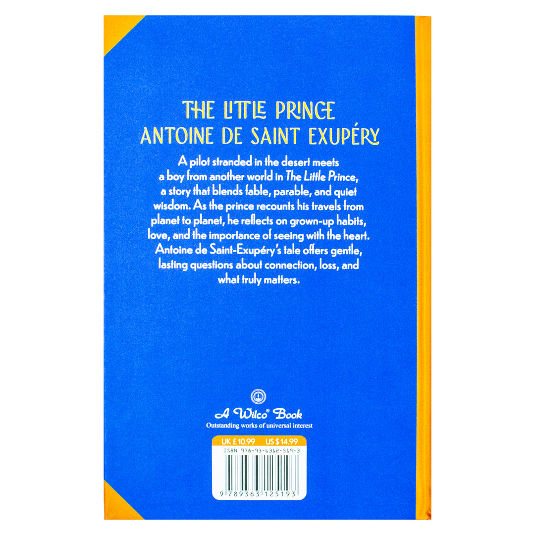 The Little Prince Book by Antoine de Saint-Exupery | Sprayed Edge Deluxe Hardcover Edition – A Timeless Tale of Wonder, Love, and Imagination