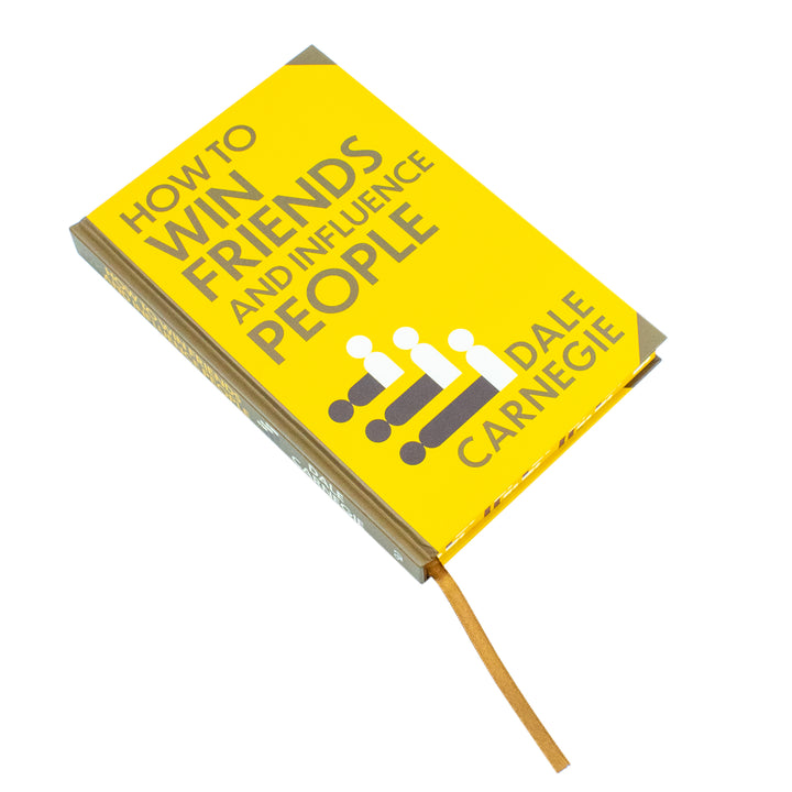 How To Win Friends And Influence People Book By Dale Carnegie | Classics Sprayed Edge Deluxe Hardcover Edition