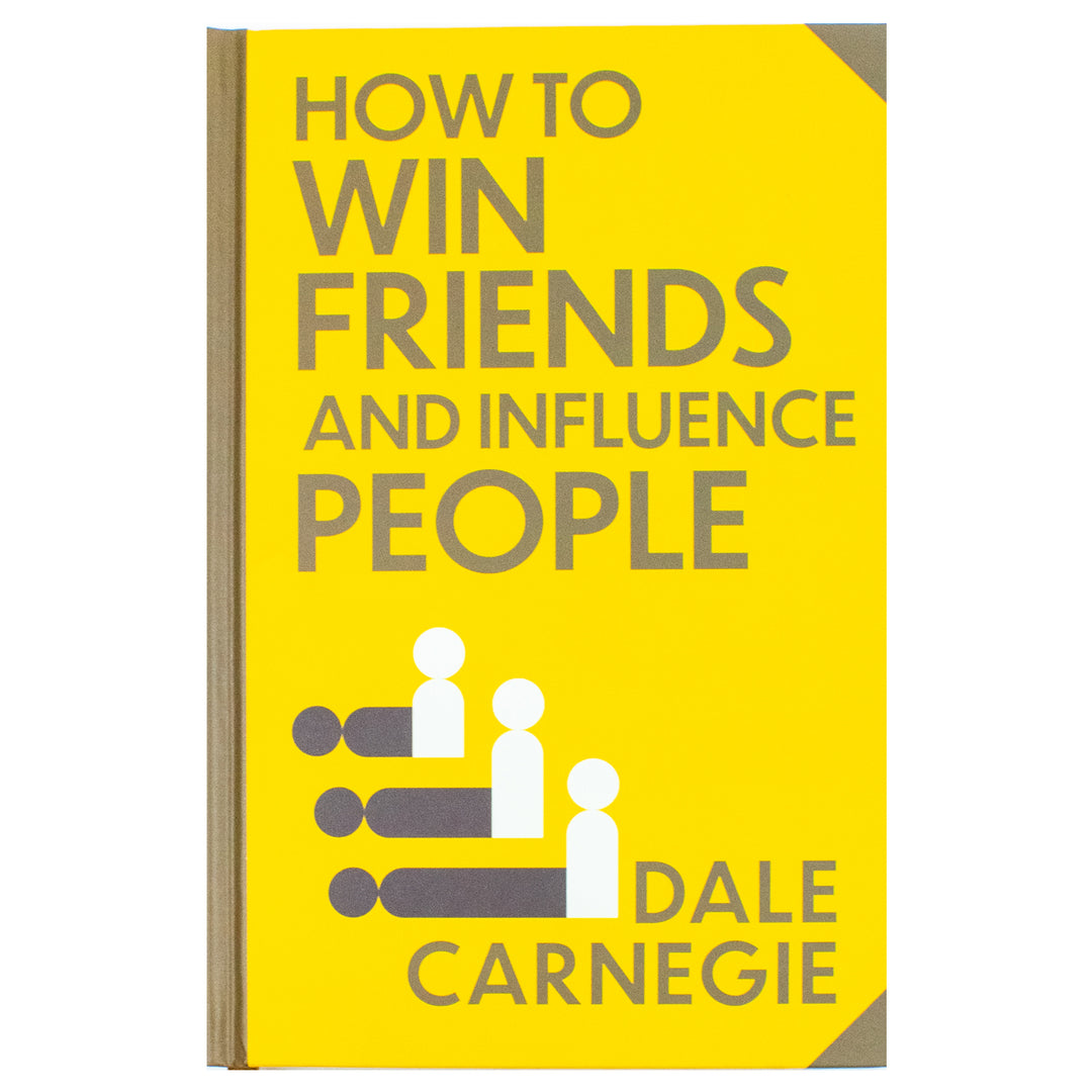 How To Win Friends And Influence People Book By Dale Carnegie | Classics Sprayed Edge Deluxe Hardcover Edition