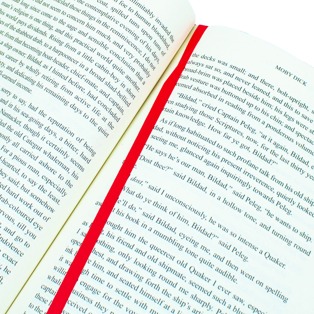 Moby-Dick Book by Herman Melville – An Epic Tale of Obsession, Adventure, and the Sea | Classics Sprayed Edge Deluxe Hardcover Edition