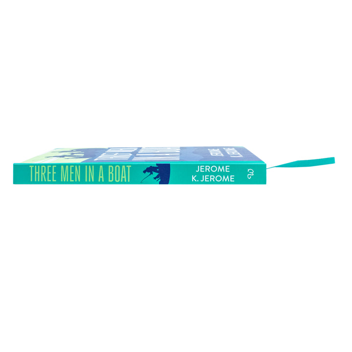 Three Men in a Boat Book by Jerome K. Jerome – A Hilarious Journey of Friendship, Misadventure, and British Wit | Classics Sprayed Edge Deluxe Hardcover Edition