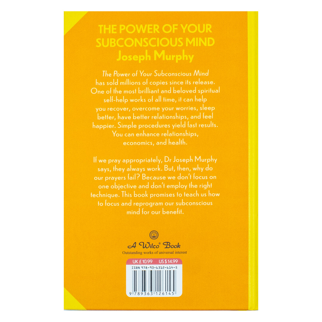 The Power Of Your Subconscious Mind Book By Joseph Murphy | Classics Sprayed Edge Deluxe Hardcover Edition