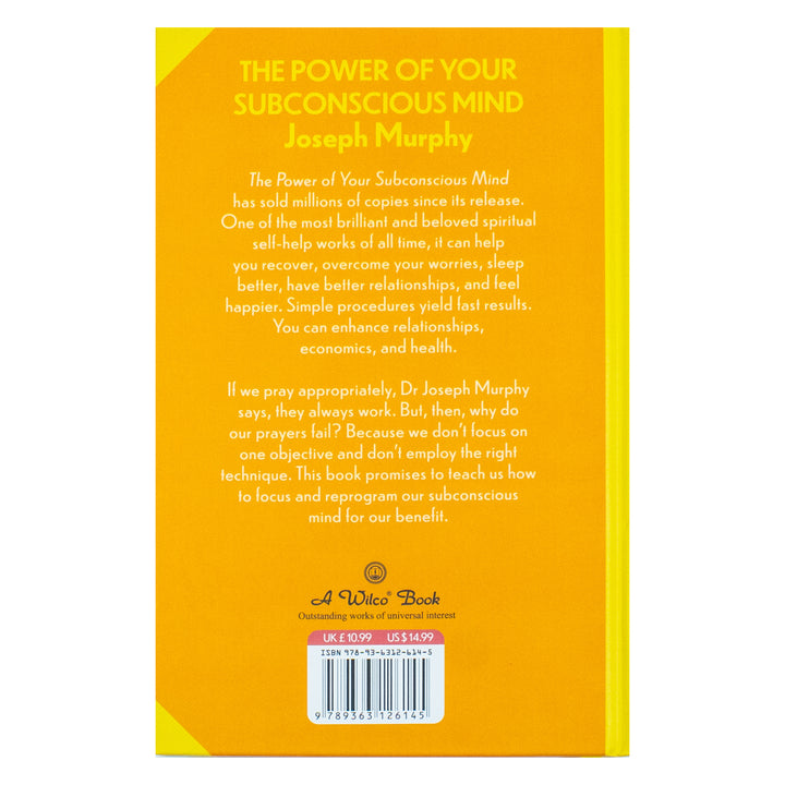 The Power Of Your Subconscious Mind Book By Joseph Murphy | Classics Sprayed Edge Deluxe Hardcover Edition