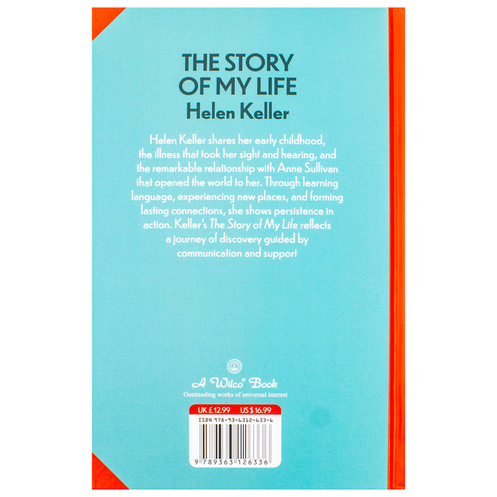 The Story Of My Life Book By Helen Keller | Classics Sprayed Edge Deluxe Hardcover Edition