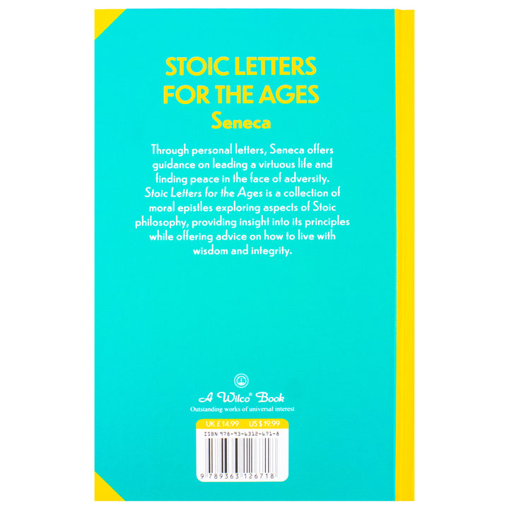 The Stoic Letters For The Ages Book By Seneca | Classics Sprayed Edge Deluxe Hardcover Edition