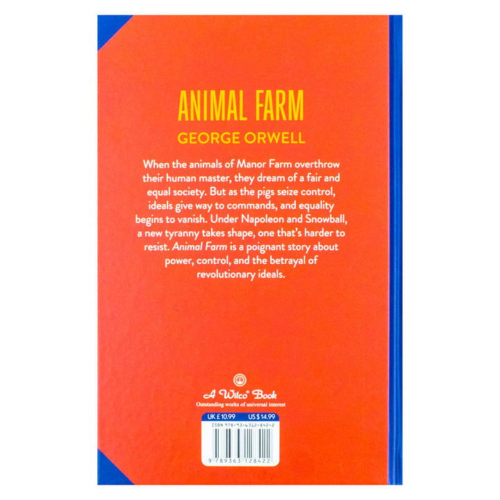 Animal Farm by George Orwell (Deluxe Hardback Sprayed Edge Edition)