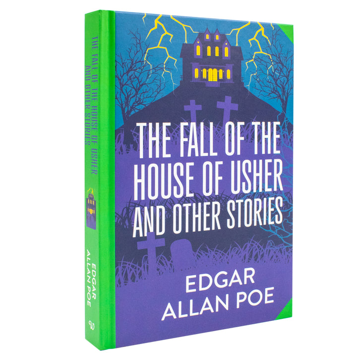 The Fall Of The House Of Usher And Other Stories Book By Edgar Allan Poe | Classics Sprayed Edge Deluxe Hardcover Edition