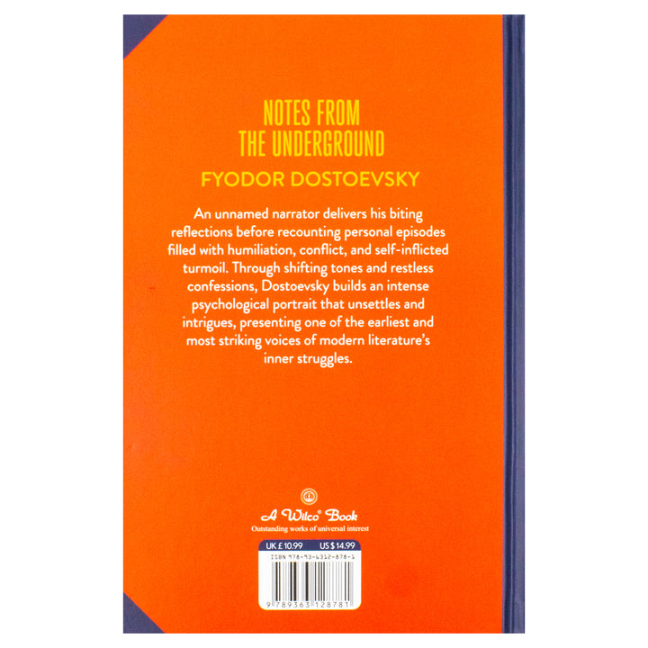 Notes From The Underground Book By Fyodor Dostoevsky | Classics Sprayed Edge Deluxe Hardcover Edition