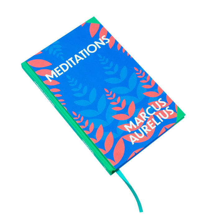 Meditations by Marcus Aurelius | Sprayed Edge Deluxe Hardcover Edition Book – Ancient Wisdom for the Modern Mind