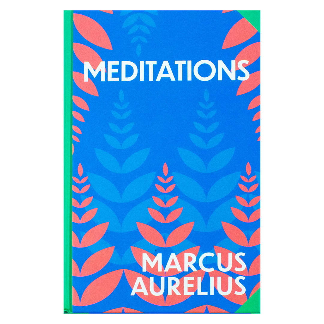 Meditations by Marcus Aurelius | Sprayed Edge Deluxe Hardcover Edition Book – Ancient Wisdom for the Modern Mind
