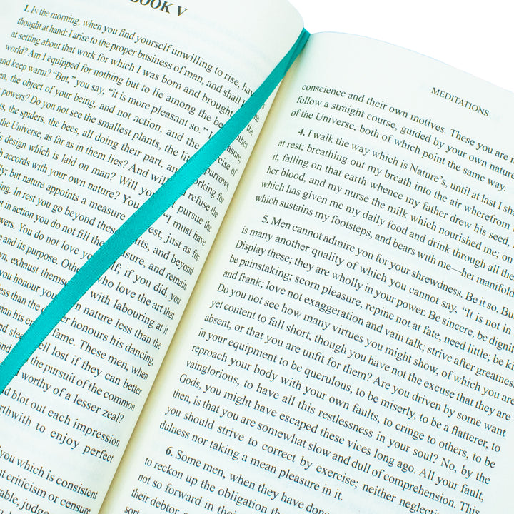 Meditations by Marcus Aurelius | Sprayed Edge Deluxe Hardcover Edition Book – Ancient Wisdom for the Modern Mind