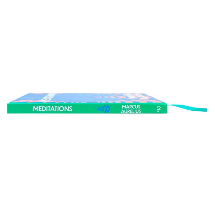 Meditations by Marcus Aurelius | Sprayed Edge Deluxe Hardcover Edition Book – Ancient Wisdom for the Modern Mind