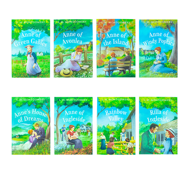 The Complete Anne of Green Gables Collection: 8-Book Set by L.M. Montgomery | Classic Children's Literature, Adventure, Friendship & Timeless Stories