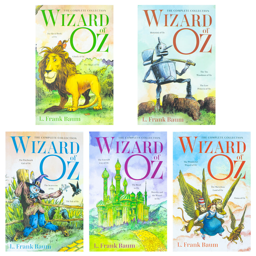 Wizard Books Roldale The Complete Wizard of Oz ( Classic Edition ) Collection: 15 Books by ...