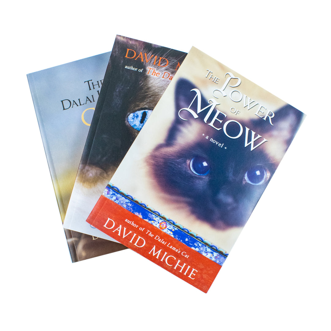 Dalai Lama's Cat Series 3 Books Collection Set by David Michie – Inspirational Fiction Book Series, Mindfulness, Spirituality & Wisdom