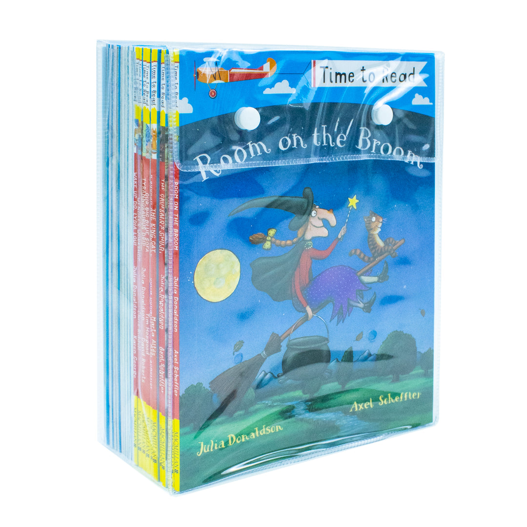 Julia Donaldson 20 Book Collection – The Gruffalo, Room on the Broom & More | Illustrated Kids Storybooks, Age 3+, Read Aloud Fun