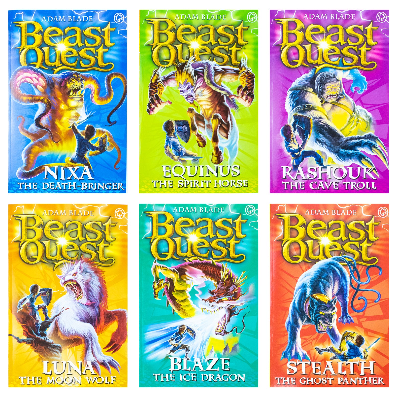 Beast Quest: 6 Books by Adam Blade - Fantasy Adventures for Young