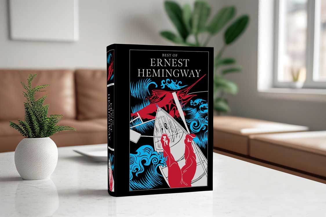 Best of Ernest Hemingway Leather Bound - Classic Hardback