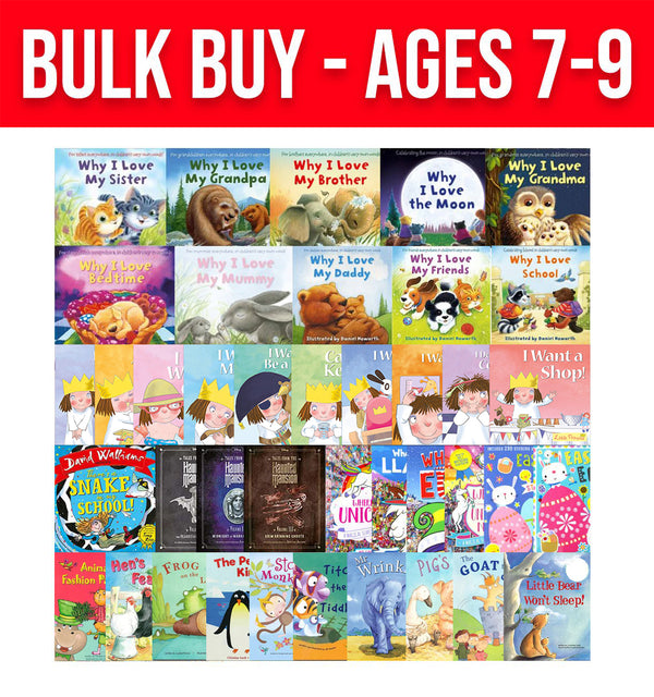 Bulk Buy New Children Fiction 40 Books Collection Set Reading Educational