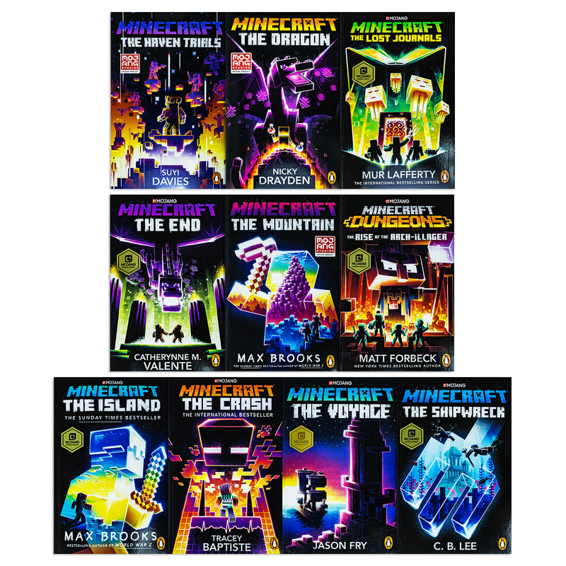 An Official Minecraft Novels 10 Books Collection – Lowplex Books
