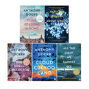 Anthony Doerr Collection 5  Books Set (All The Light We Cannot See, Cloud Cuckoo Land, About Grace, The Shell Collector, Four Seasons In Rome)