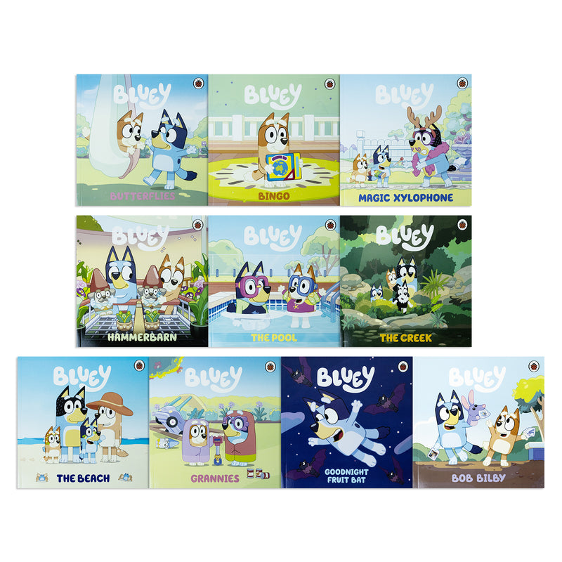 Bluey lets Do This! 10 Picture Books Story Collection Box Set (The Bea ...