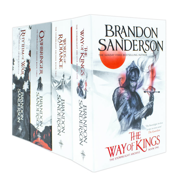 The Stormlight Archive 4-Book Set by Brandon Sanderson – Epic fantasy, magic, heroes, rich world-building, adventure, bestselling book series