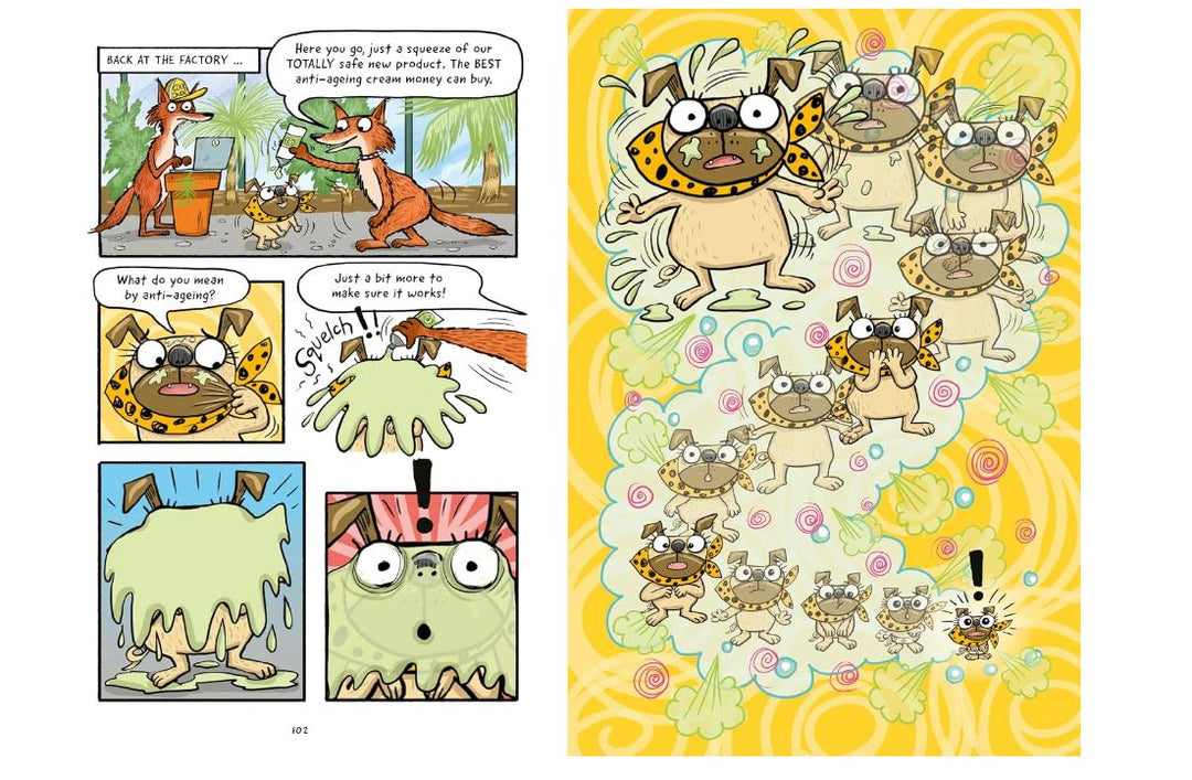 Chicken Hill 2 Books Collection Set by Beccy Blake – Attack of the Zombie Cactus & Frozen Squirrel Rescue Mission | Paperback