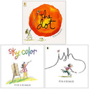 Peter H. Reynolds Creatrilogy 3-Book Collection Set – The Dot, Sky Colour & Ish | Inspiring Children's Stories on Creativity, Imagination & Discovery