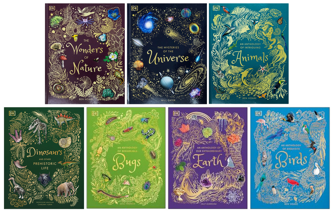 DK Children's Anthologies 7 Books Collection Set - Remarkable Bugs, Our Extraordinary Earth, Exquisite Birds, The Wonders of Nature & More